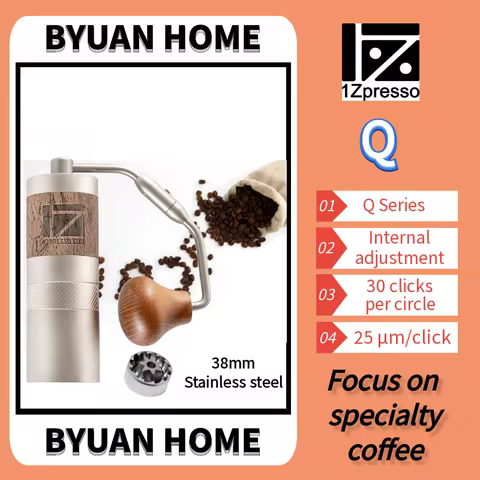 New 1zpresso Q Aluminum alloy portable coffee grinder mini coffee mill grinding