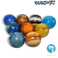 OUDIMEI Moon Star Ball Bouncy Ball Stress Relief 6.3cm Ball Toy Elastic Colorful Printing Star Ball