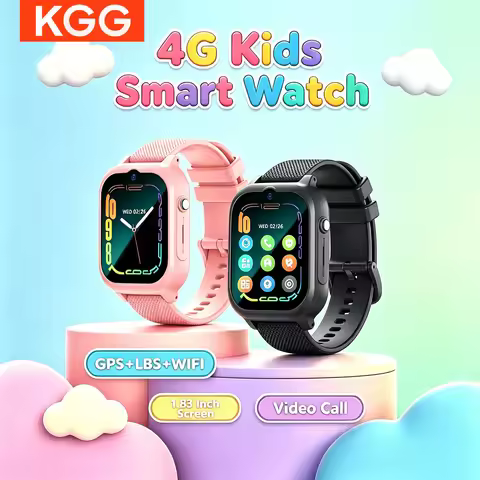 Kids 4G Smartwatch Phone |GPS LBS WiFi Positioning HD Video Voice Call Camera, SOS Remote Monitoring