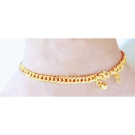 Bangkok Gold Centipede Anklet Chain A Cop 916 Anklet