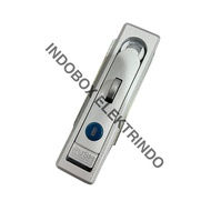 MS 712-1-L Push Lock 150x38mm Matte Silver Panel Lock - Electrical Panel Box Lock Hydrant Box/