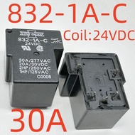 Relay 832-1A-C 24VDC 5 Pins 30A