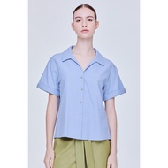 Boxy   Cuffed Blouse