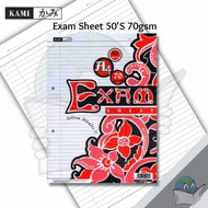 [Kami] A4 Exam Sheet 70gsm 50'sheet
