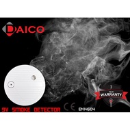 (READY STOCK) 9V SMOKE DETECTOR ALARM
