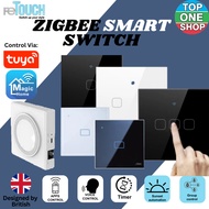 Retouch Zigbee Smart Switch Control Tuya Apps Smart Remote App Voice Control Switches 1G 2G 3G 4G 20