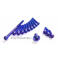 Proti Bolts titanium Bolts bak bock bok CVT yamaha fazzio original titanium