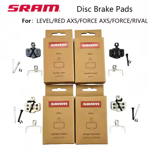 SRAM ROAD/MTB Disc Brake Pads Quiet Organic HEAVY DUTY Brake Pads For SRAM RED,FORCE ,RIVAL,APEX,ELI