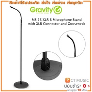 Gravity MS 23 XLR B Microphone Stand with XLR Connector and Gooseneck