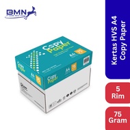 HVS Copy Paper A4 Paper 75 Gsm Thick Size 1 Box Contains 5 Reams Original