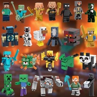 Happy Toys mc Minecraft boss Building Block Minifigure Game Merchandise Figure him Creeper Entity 30