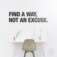 CUTTING STICKER QUOTES - MOTIVATIONAL WALL AND GLASS QUOTE STICKERS