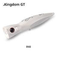 Kingdom Popper เหยื่อตกปลาทะเล 160mm 60g 180mm 85g GT เกมใหญ่ Topwater ประดิษฐ์ Hard Wobbler น้ําเค็