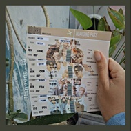 Custom Freebies Boarding Pass (75pcs)