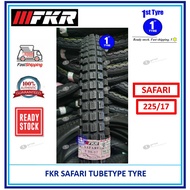 TAYAR FKR MOTORCYCLE TYRE SAFARI (MOTO CROSS) 225-17,2.25-17 TUBE TYPE (TAYAR ON-OFF ROAD ) [TAYAR 2