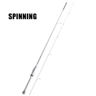 【TRAINFIS】1.68M/1.8M UL+ Action Flexible Fishing Rod 2-6LB/2-8G Full Soid Carbon Power Spinning Rod/