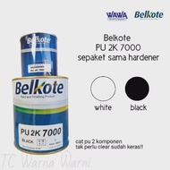 cat PU Belkote PU2K 7000 plus hardener 1liter/set black & white