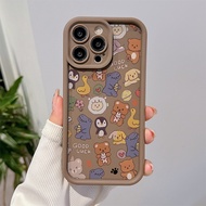 Full screen small animals Compatible for Redmi Note9 Note8 10c note11 note12 12c note 12PRO 5G 12Lite Note13 pro pocox6 Shockproof Soft cover