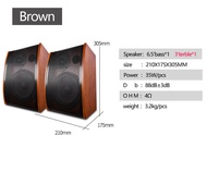 คู่35W-50W 2-Way Full-Range Passive DJ PAลำโพงเสียงระดับมืออาชีพ6.5/8นิ้วBassโฮมเธียเตอร์สำหรับLive 