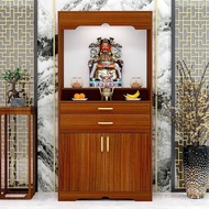 MH36Buddha Niche Altar Home Modern Style Altar Middle Hall Incense Burner Table Clothes Closet Shelf Guanyin Bodhisattva