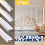 List Molding European Style Room Decoration Wall Decor PS Material Anti-Termite & Waterproof, Sturdy