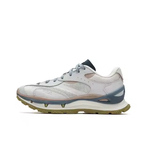 FILA KM 3 Casual Shoes Women's Low Top Milk White/Rain Mist Gray F12W633707FGA
