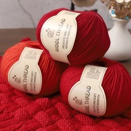 F Fabric Story 🌻 Combed Wool Yarn Medium Thick Wool Yarn Wool Yarn Wool Yarn Scarf Wool Yarn Knittin