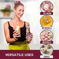 Cookie Scoop for Baking Set of 3 Ice Cream Scoop Stainless Steel Cookie Dough Scoop Cupcake Scoop Me