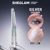 SHEGLAM Silver Strobe Metallic Eyeliner High Pigments Chrome Glitter Eye Liner Pen Makeup Cosmetics