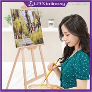 🔥Upgrade 175cm Pine Wood Easel Stand Wood Easel Art Sketch Drawing Stand 木制画架 W23