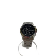 SEIKO Men's Watch Quartz Analog Stainless Steel BLK SLV 7T92-0DW0 Direct from Japan Secondhand