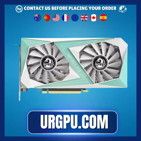 USED NVIDIA GeForce RTX 2060 SUPER 2060 6G Graphics Card PCIE 3.0x16 256Bit Ray Tracing Gaming Video