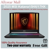 2025 MSI Katana15HX/17HX  i7-14650HX i9-14900HX RTX5060 RTX5070 2.5K 165Hz Gaming Laptop