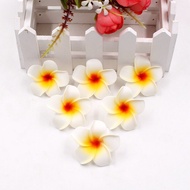 10PCs 4/9cm Foam Hawaii Aritificial Flowers for Wedding Party Decoration Plumeria Flowers DIY Scrapb