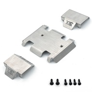 Stainless Steel Chassis Armor Axle Protector Skid Plate For RGT EX86190 EX 86190 LC76 1/10 RC Crawle