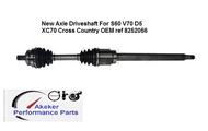 New Axle Driveshaft For S60 V70 D5 XC70 Cross Country OEM ref 8252040 8252056 T-C-VO105A-8H T-C-VO10