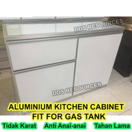 Aluminium Kitchen Cabinet 2.5 Ft/4Ft/5Ft Aluminium Kabinet Dapur Strong Durable Tidak Karat