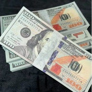 100PCS Large Copy 1$/2$/5$/10$/20$/50$/100$ Paper Money Bills,100PCS 11.5*4.8cm Copy $ 100 Prop For 