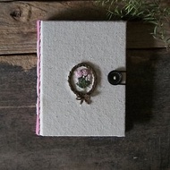 Embroidery fabric notebook