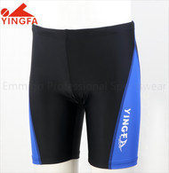 Yingfa ชุดฝึกว่ายน้ำแบบมืออาชีพสำหรับเด็กผู้ชายชุดว่ายน้ำกีฬากางเกงว่ายน้ำ6-16yrs