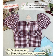 Angel Berry By Mocca Premium Quality Fashion Top (JUNE23)