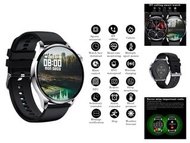 {藍牙智能手錶} Bluetooth Smart Watch Heart Rate Fitness Tracker For Samsung iPhone Android NFC Blood Pressure Heart Rate Monitor For iOS Android iPhone Android NFC 的藍牙智能手錶心率健身追踪器 適用於 iOS Android 的血壓心率監測器 ［禮物 佳品 Good For  Gift］(灰銀色 Gray Color)