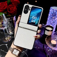 HOCE Ốp Lưng Cao Cấp 3in1 Bản Lề Gradient Sáng Bóng Ốp Điện Thoại Cho OPPO Find N2 Flip 5G Vỏ Lưng C