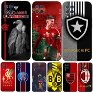 case For Samsung Galaxy M62 F62 4G Case Silicon Phone Back Cover Soft black tpu m625 football team