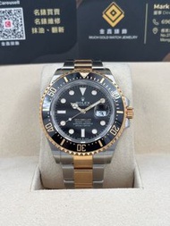 二手 USED  ROLEX 勞力士 SEA-DWELLER 126603 黑色 2023年7月 未打磨 已貼膜 全套 FULL SET