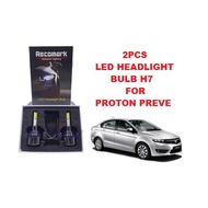 ☆LED☆ 2PCS LED HEADLIGHT BULB (COB) (H7) FOR PROTON PREVE