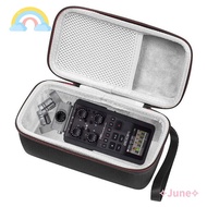 JUNE Recorder Bag, Portable Hard Shell Recorder , Accessories Durable Lightweight Travel Carrying  for Zoom H6