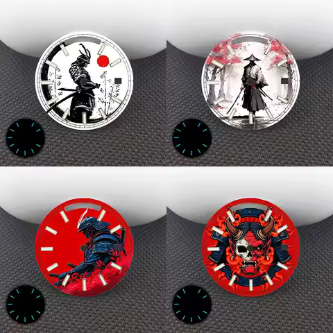 29mm miyota8285 dial double date color-printed dial wristwatch accessory is suitable for Miyota 8285