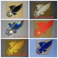 Cutting Eagle sticker scotlet