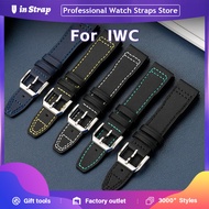 Apply To IWC, 20mm/21mm Men's Fabric Nylon Watch Strap For Pilot Little Prince/Mercedes-AMG Petronas